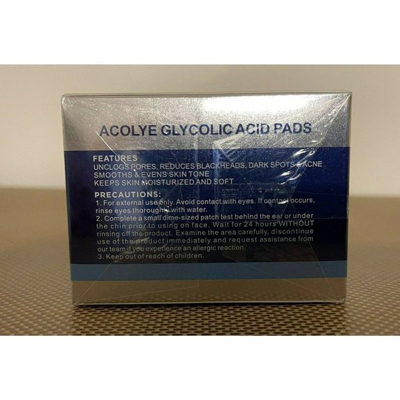 Acolye Glycolic Acid 20% Exfoliating Pads total of 55 - Picture 9 of 10